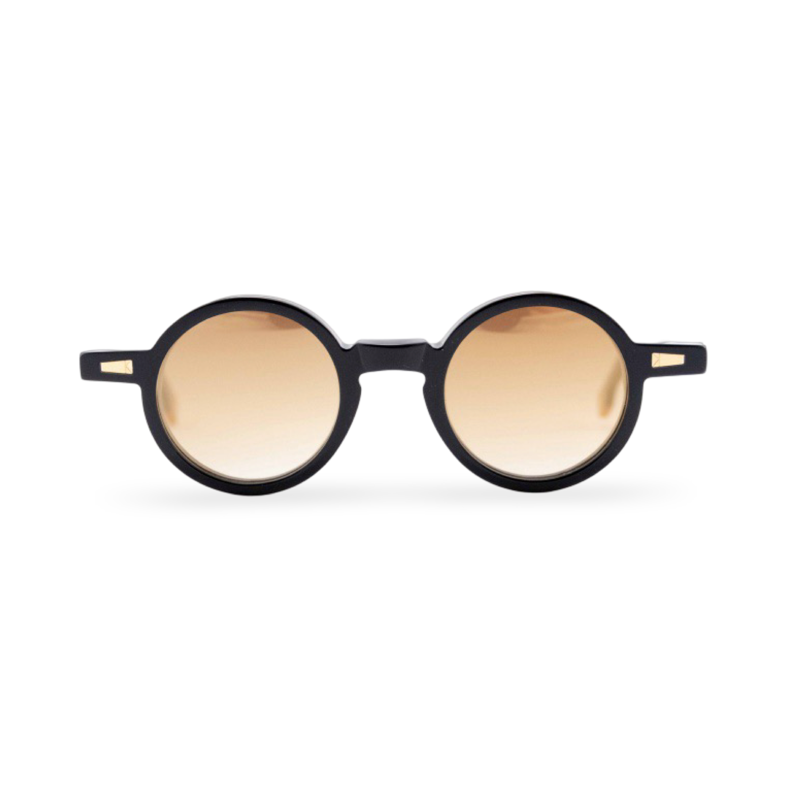 Occhiali da sole Kymini Lupe vista frontale black gold