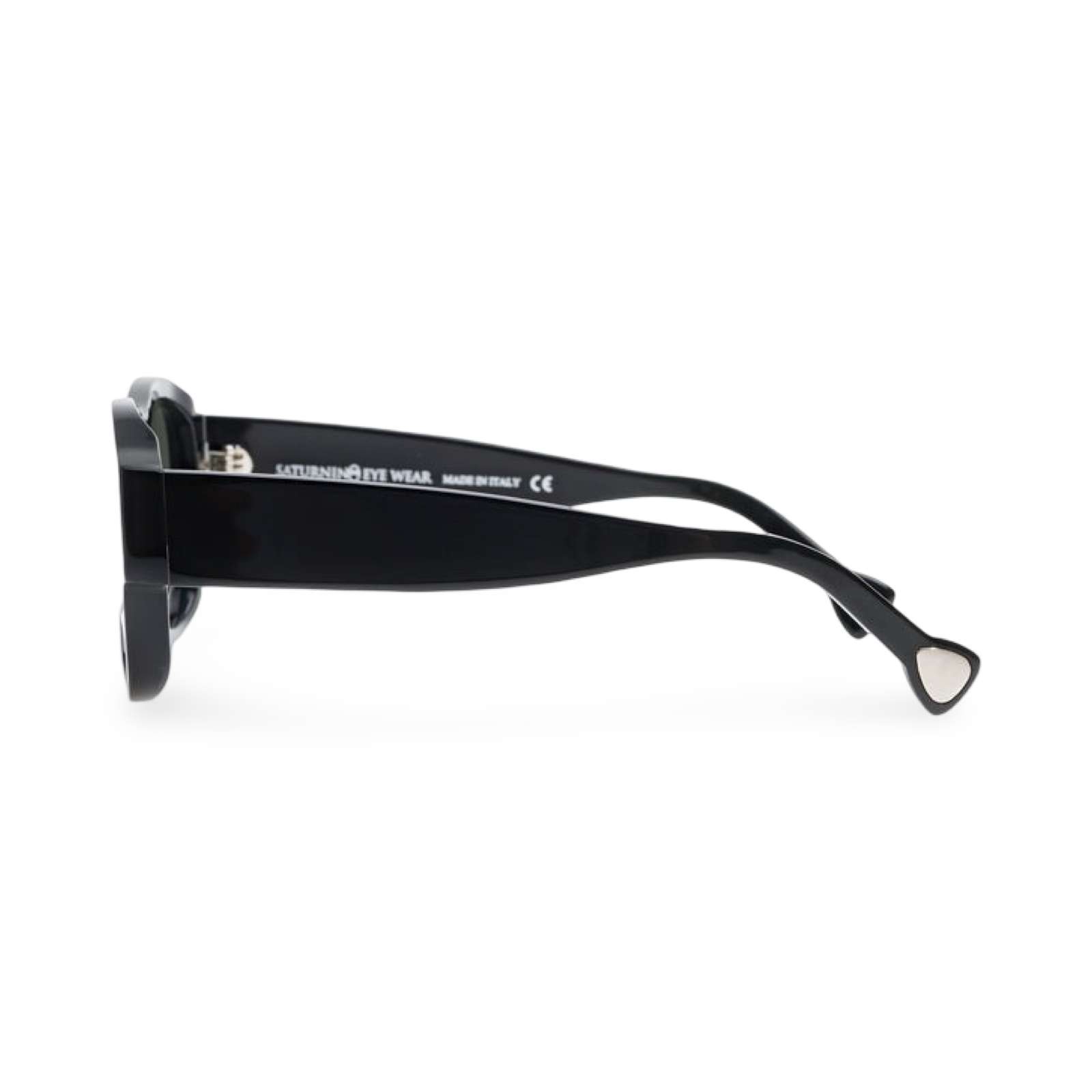 Dettaglio asta occhiali Saturnino Eyewear Earth