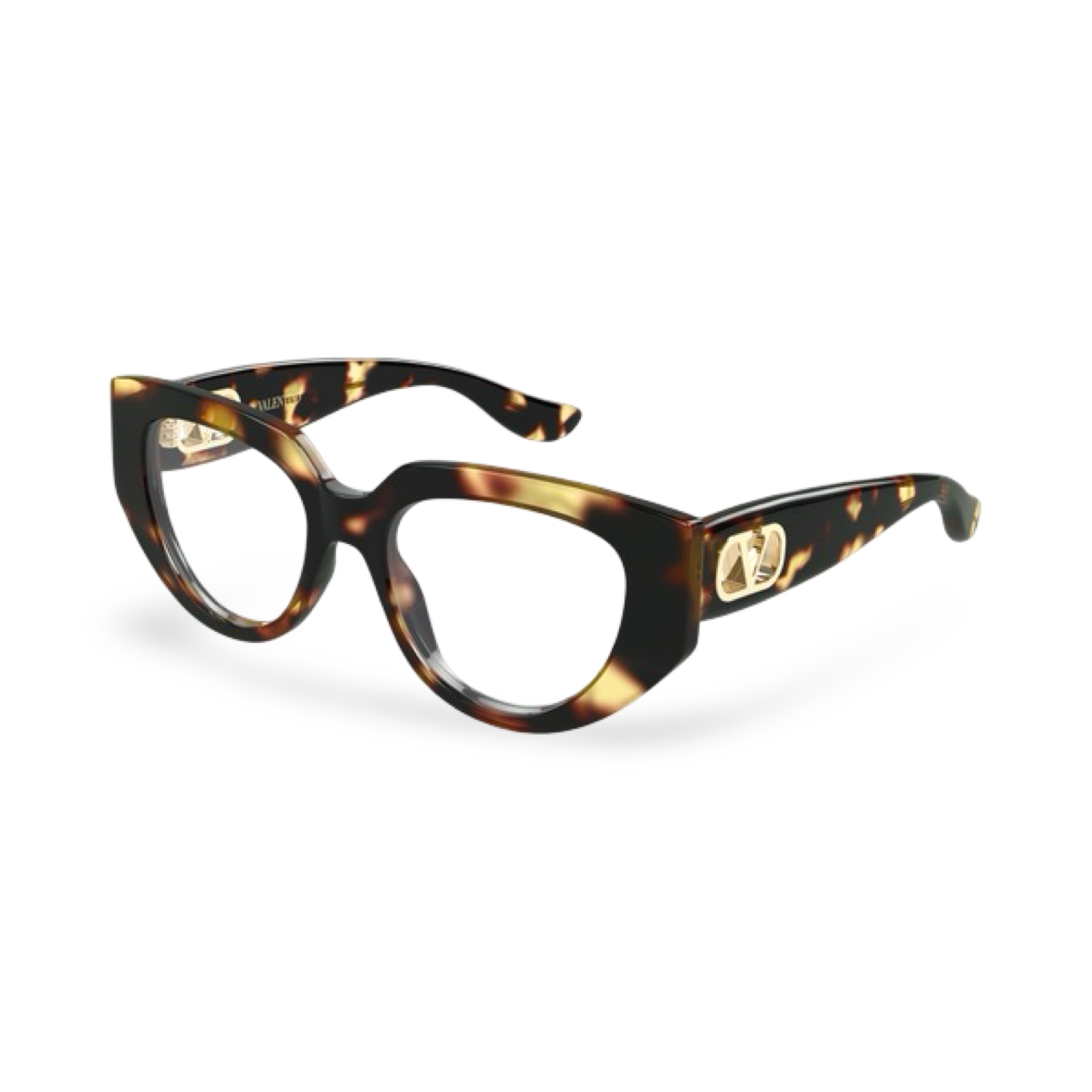Occhiali Valentino VG0004O-002 Havana vista in prospettiva