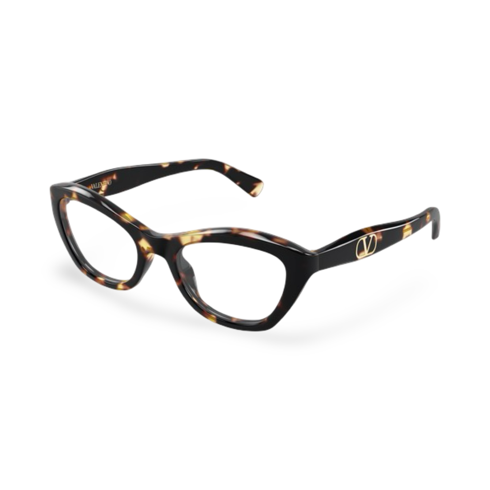 Occhiali Valentino VG0012O-002 Havana Tartarugato vista in prospettiva