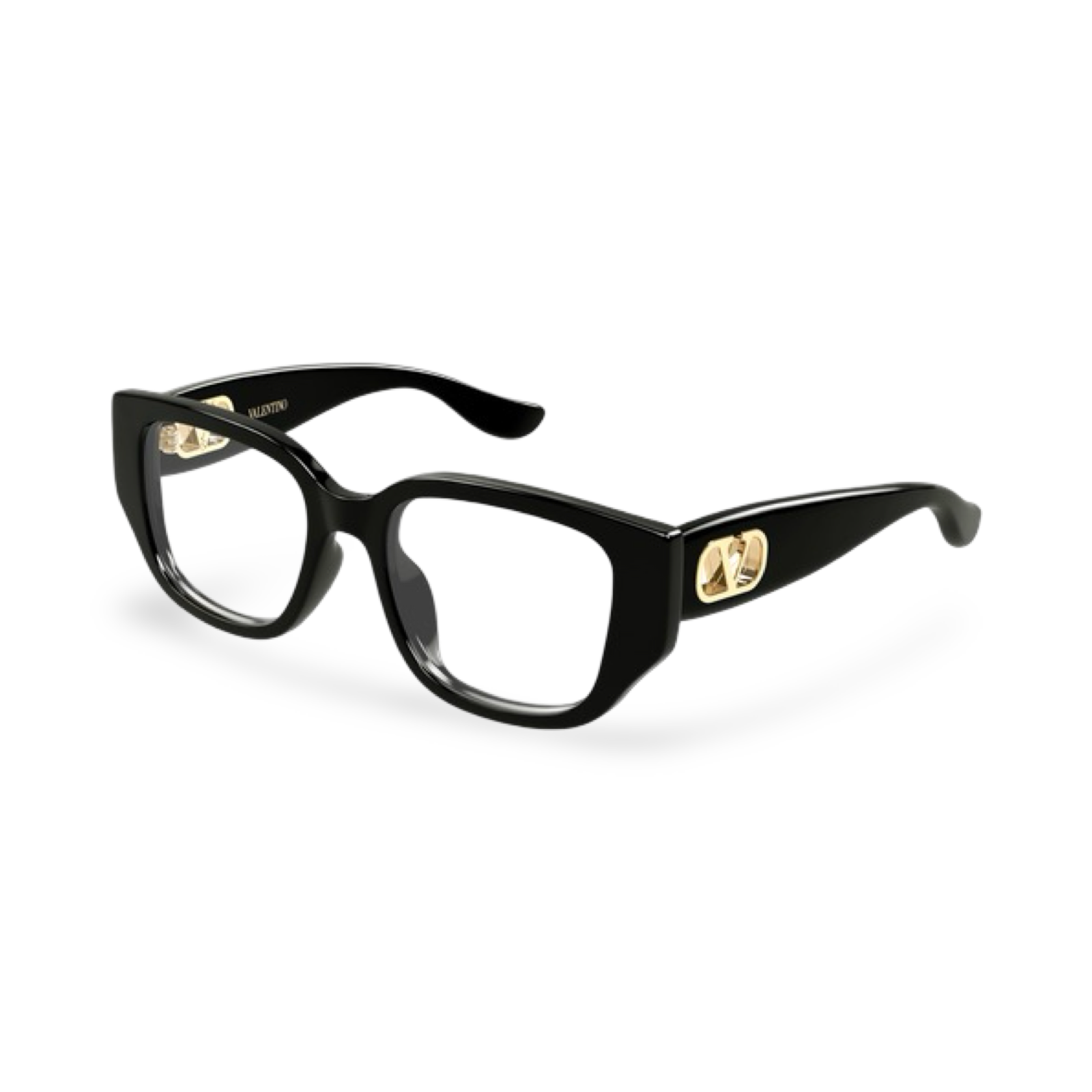 Occhiali Valentino VG0037OA-001 Nero Lucido vista in prospettiva